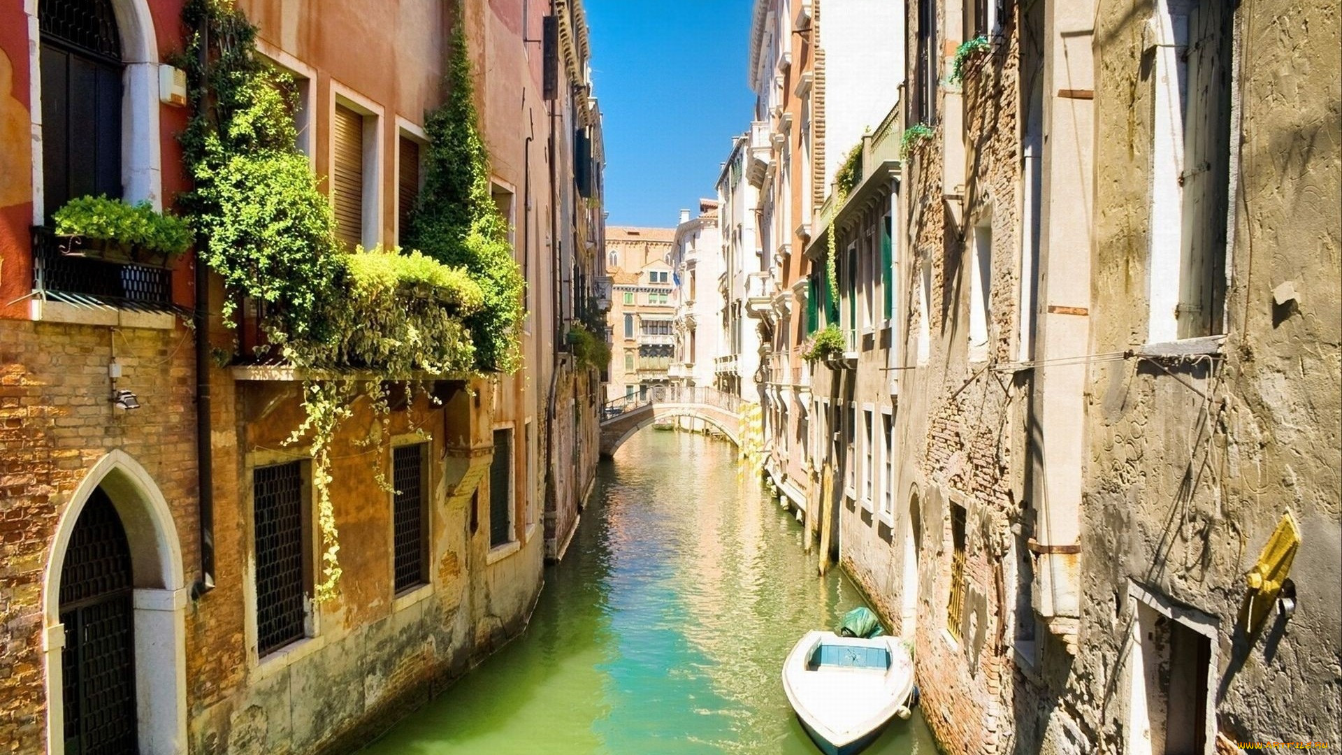 Италия старинные улочки каналы